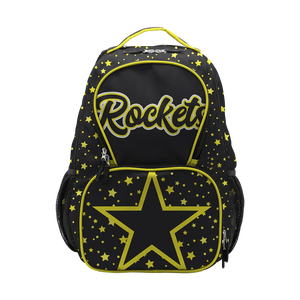 Breathable Large <b>Load</b> Bearing Sublimated Glitter Cheer Backpack Cheerleading Casual Sports Bags - Product Image 1