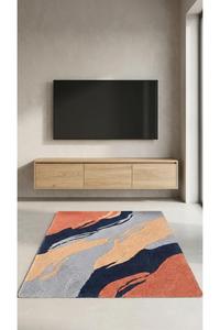 Modern Custom Size Wool Hand <b>Tufted</b> Anti-Slip Area <b>Rug</b> with Thick Pile and Geometric Pattern for Home & Office - Product Image 5