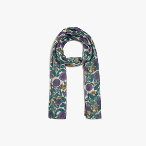 Women's Chiffon Floral <b>Scarf</b> Long Lightweight All Seasons Daily Wear Accessory - Product Image 1