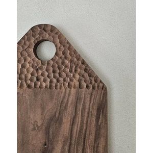 Planche à découper en bois d'acacia de qualité supérieure, écologique et naturelle, pour une utilisation quotidienne pour couper les fruits, les légumes et les aliments - Product Image 3