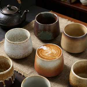 Tazas de Té Retro Creativas Hechas a Mano, Taza de Té de Gres Estilo Árabe, Taza de Café de Cerámica Vintage de Universal Overseas - Product Image 3