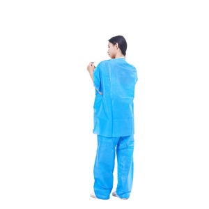 Bata de paciente personalizada para hospital, bata de examen médico, desechable y reutilizable, ropa para pacientes sanitarios, bata de enfermería para clínica - Product Image 5