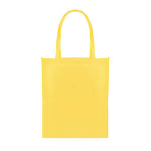 Sac de courses en PP non tissé, à poignée longue, taille moyenne, avec bandoulière, écologique, à soufflets, vierge, personnalisable avec logo, vente en gros - Product Image 3