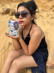 Nouveau véritable fait à la main couverture rigide tissu fermoir serrure journaux Boho traditionnel Vintage coloré couverture non doublé feuille recyclée journaux intimes - Product Image 2