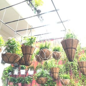 BEST SELLER Coir Hanging <b>Basket</b> 2026 Coconut Fiber Pot <b>for</b> <b>plant</b> cultivation and balcony decoration strong airflow moisture - Product Image 5