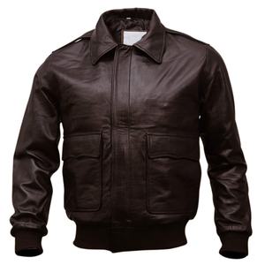 Chaqueta de cuero ajustada para hombre Chaqueta de cuero genuino de moda elegante para un estilo moderno Hombres Bomebr - Product Image 4