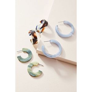 Boucles d'oreilles en résine faites à la main de luxe, matériau de qualité supérieure, accessoires de mode élégants pour les fêtes, style cristal, légères et confortables - Product Image 6