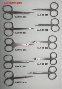 Surgical Grade Stainless Steel <b>Nail</b> Cuticle Shears <b>For</b> Beauty Salon Extra Sharp Cutting Blades Arrow pointed Tip Cuticle Shears - Product Image 3