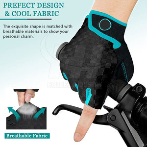 Guantes de ciclismo de primera calidad, guantes de ciclismo de tela de malla, guantes de ciclismo flexibles para entusiastas del ciclismo - Product Image 3