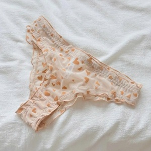 Conjunto de lencería sexy de encaje bordado para mujer, sin forro, de talle bajo, tipo bikini - Product Image 2