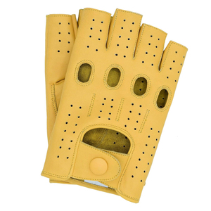 Wholesale Price Top Quality Personalized Driving Gloves Customized Breathable Fashion Leather Driving Gloves - Product Image 1