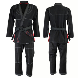 Uniforme de karaté traditionnel confortable de haute qualité, vêtements d'arts martiaux unisexes pour l'entraînement au BJJ et au taekwondo, style court, 100% coton - Product Image 6