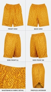 Shorts d'entraînement légers pour hommes, séchage rapide, athlétiques, pour la gym, le fitness et la course à pied, avec une coupe élastique confortable - Product Image 2
