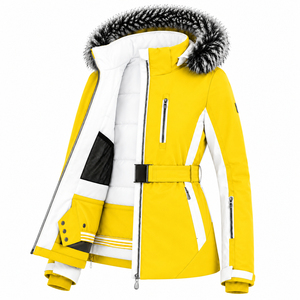 Vente chaude : Veste de ski d'hiver personnalisée, imperméable, respirante et isolante, vêtements de snowboard, vente en gros, fabricant d'usine - Product Image 2