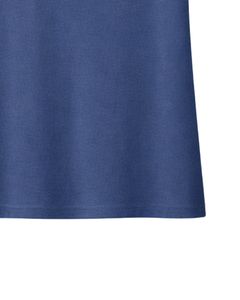 Camiseta de Algodón Azul Acero para Mujer con Estampado Floral de Pedrería, Manga Corta Casual, Top de Verano, Fabricante Personalizado, Suministro de Fábrica OEM - Product Image 6