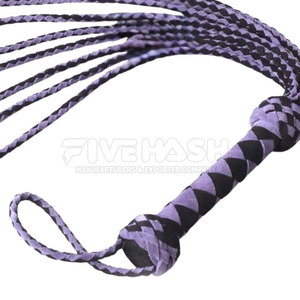 <b>Leather</b> <b>Flogger</b> Durable <b>Leather</b> Build Multi Strip Design Soft Finish For Daily Comfort <b>Leather</b> <b>Flogger</b> Simple Handling - Product Image 5