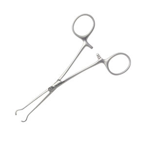 Pince à tissus manuelle pour hôpitaux, 16 cm, en acier inoxydable, instrument chirurgical de précision - Product Image 3