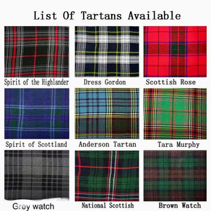 Versátil y de Alta Calidad, Kilt Escocés con Diseño de Tartán, Espíritu de Escocia, Cálido y Cómodo - Product Image 6
