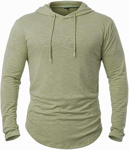 Sweat à capuche pour homme, motif uni, polyester/coton, polaire 310g, respirant, écologique, coupe ample, chaud pour l'hiver - Product Image 3