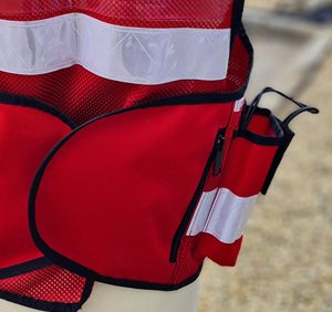 เสื้อกั๊กสะท้อนแสงแบบกำหนดเองได้ ความปลอดภัยสูง ซิปด้านหน้า ราคาถูก เสื้อกั๊กนิรภัย เสื้อกั๊กไฮวิซ เสื้อกั๊กทางยุทธวิธี เสื้อกั๊กพาราเมดิคอล - Product Image 6