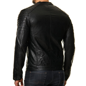 Veste en cuir pour homme à séchage rapide, idéale pour la saison des pluies, en cuir, résistante à l'eau, respirante et fonctionnelle. - Product Image 4