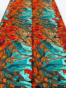 Tela africana personalizada con estampado de cera y algodón Ankara, de alta calidad, con patrones vibrantes de Holanda para ropa y diseños únicos. - Product Image 6