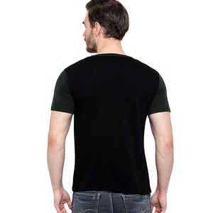 T-shirt pour homme à col rond - 100% coton jersey respirant à séchage rapide, manches courtes, logo personnalisable sur le devant, impression numérique, toutes les couleurs - Product Image 3