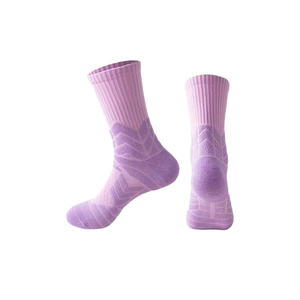 Chaussettes de football et de basketball professionnelles pour hommes et femmes, épaisses, en tissu éponge, amorties, performantes, antidérapantes, respirantes, en coton tricoté - Product Image 5
