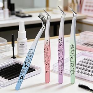 Pinzas para Cejas de Acero Inoxidable Profesionales BAFA SURGICAL INSTRUMENTS, Punta Recta, Antiestáticas, Modernas, Reutilizables, BSI-ET-364 - Product Image 6