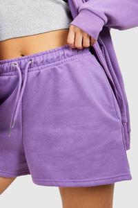 Shorts de Verano a Cuadros para Mujer, Cintura Alta Elástica, Marca Privada, Felpa de Algodón, Casuales, Transpirables, con Bolsillos Laterales, Nueva Colección - Product Image 5