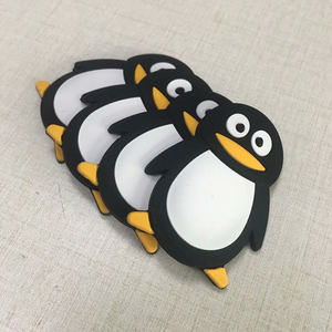 Badge en PVC et silicone de haute qualité, personnalisé, avec logo 3D en relief, pour vêtements, chapeaux, sacs, chaussures, vente en gros - Product Image 1