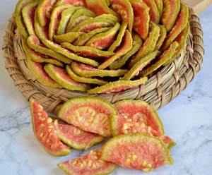 Chất Lượng Cao Đóng Băng Khô Hữu Cơ Màu Hồng/Đỏ Ổi-100% Tự Nhiên Không Có Med Suger/Màu Gluten - Product Image 2