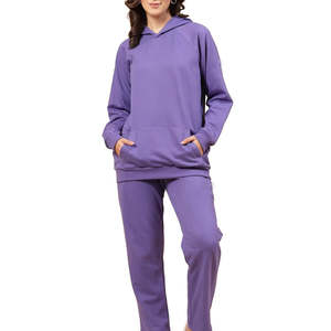 Ensemble veste et pantalon zippés pour femme, tenue décontractée deux pièces, tissu doux, coupe ajustée, tenue de rue quotidienne - Product Image 6