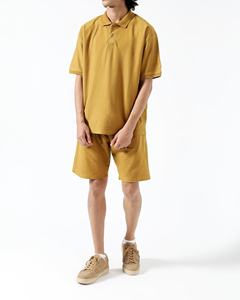 Camisa de Manga Corta para Hombre, Diseño Único, Algodón/Poliéster, Estilo Casual de Verano, Color Azul Marino Sólido, Transpirable, Cómoda, Corte Ajustado - Product Image 4