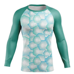 Camiseta de Compresión de Manga Larga para Hombre, de Secado Rápido, Fabricada en Fábrica, para Fitness, BJJ, MMA - Product Image 4