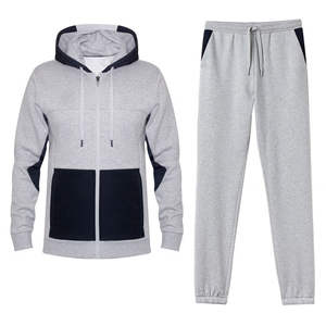 Ensembles de survêtements de sport décontractés pour hommes, 2 pièces, à capuche, pour l'hiver, vente en gros - Product Image 2