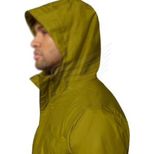Chaqueta Impermeable con Capucha para Hombre, de Alta Calidad, Transpirable, con Logotipo Frontal, Estilo Urbano, Precio al por Mayor, Nueva Llegada - Product Image 6