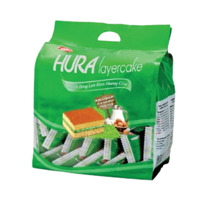 Venta al por mayor de Pastel de Arroz Verde Hura de 360g, Bizcocho Esponjoso de Arroz Verde, Precio Competitivo, Exportación - Product Image 1