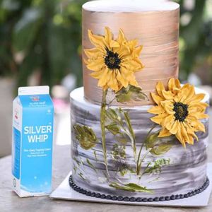 Proveedor Mayorista de Exportación, Envío Rápido, Servicio OEM/ODM, Crema No Láctea HALAL para Uso en Panadería, Crema No Láctea Silverwhip para Decoración de Pasteles, 1 kg - Product Image 3