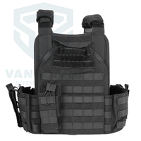 Gilet tactique personnalisé en gros avec système MOLLE, résistant à l'eau, ajustement rapide, pochette pour chargeur, pour opérations d'assaut en extérieur