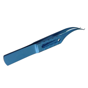 Pinzas Oftálmicas de Titanio con Dientes, Instrumento Quirúrgico Manual Reutilizable para Cirugía Ocular, Manipulación Precisa de Tejidos, Hospital - Product Image 3