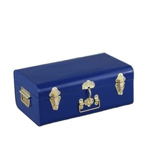 Latest Design Iron <b>Storage</b> Trunk with Pink Powder Coated <b>Waterproof</b> Durable Metal Chest with Lid and Lock - Product Image 3