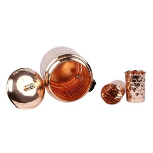 Tradition Choice Copper Water Dispenser Cultural Design Copper Water Dispenser Solid Color Use Copper Water Dispenser - Product Image 5