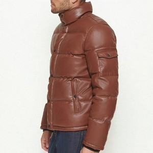 2025 New Puffer <b>Jacket</b> High Quality new arrival Custom logo Quilted street wear Puffer Down <b>Jacket</b> for Men - Product Image 2