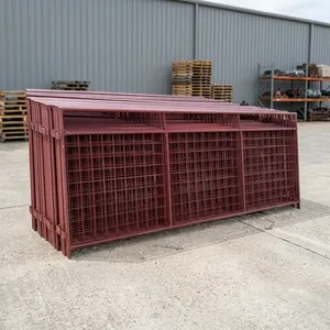 Heavy Duty Steel Galvanized Welded Wire Livestock Fence Panels Easily Assembled Farm <b>Animal</b> <b>Enclosure</b> Agricultural 3D Modeling - Product Image 6
