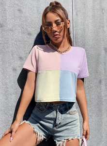 เสื้อครอปแขนยาวคอเต่าทรงสลิมฟิตสำหรับผู้หญิง ผ้าโพลีเอสเตอร์ถัก ไม่เป็นขุย เหมาะสำหรับฤดูร้อน - Product Image 6