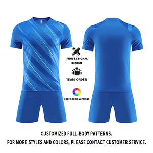 Custom Sport <b>T</b>-<b>shirt</b> <b>Polyester</b> Sublimation Soccer Jersey Uniform Men Football Club Design Quick Dry Breathable Customized - Product Image 2