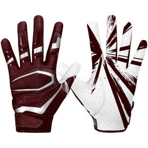 Gants de football américain personnalisés pour hommes, style moderne, légers, pour entraînement et matchs, avec logo d'équipe personnalisé - Product Image 4