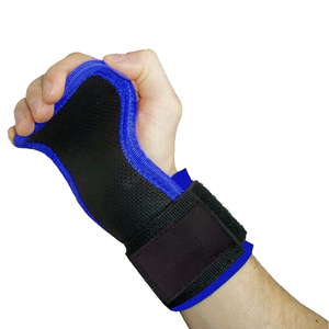 Custom Color & Logo Crossfit Gloves for Closure Neoprene Gloves <b>Silicone</b> <b>Padding</b> for Gym Weight Lifting Crossfit Gloves With OEM - Product Image 4