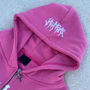 Sweat à capuche d'hiver personnalisé pour homme, motif uni, polaire 100% coton, broderie, nouveau design, best-seller - Product Image 4